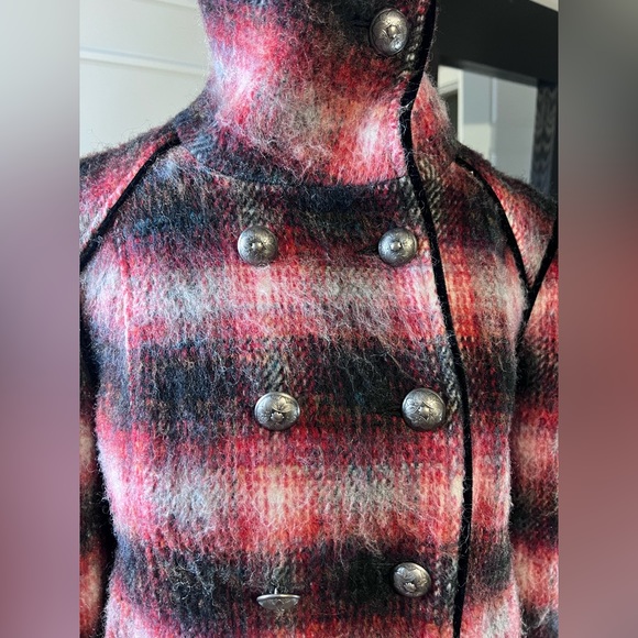 Free People Wool Blend Coat, size S - Picture 4 of 7